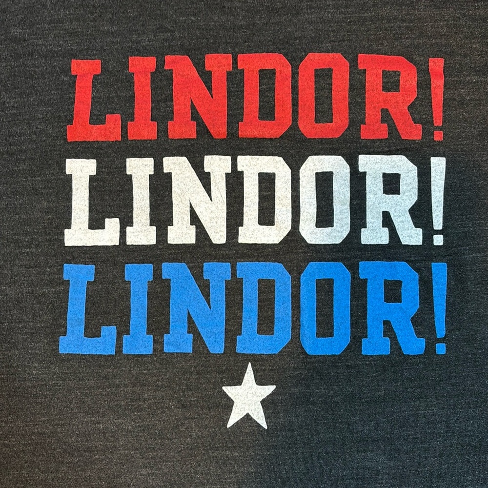 Size XL Lindor, Lindor, Lindor! Homage tee